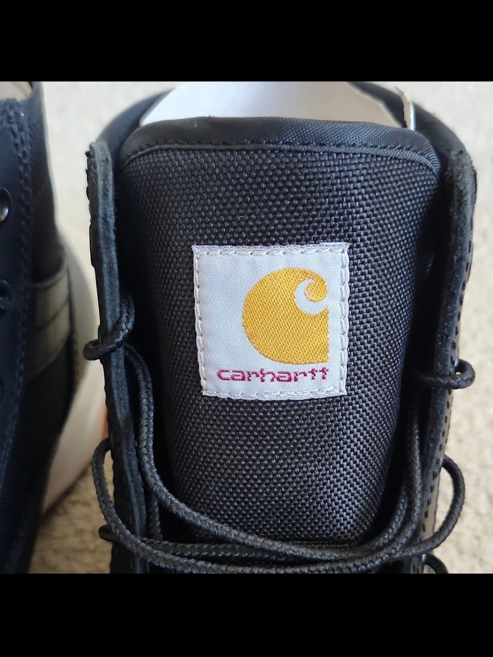 Carhartt Force 5" Nano Composite Toe Work Boots Black FA5441-M Men’s 11W - Picture 8 of 16